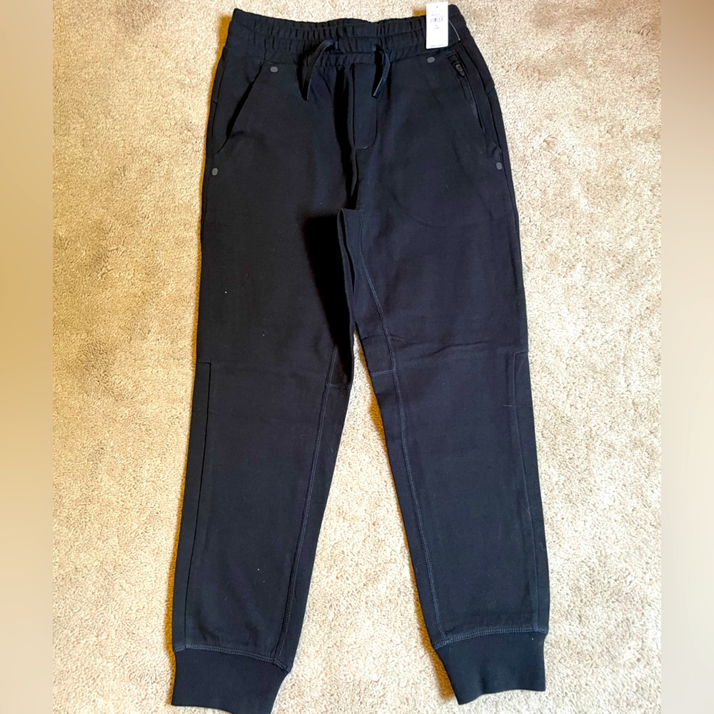 GAP Teen black joggers size large/10 NWT